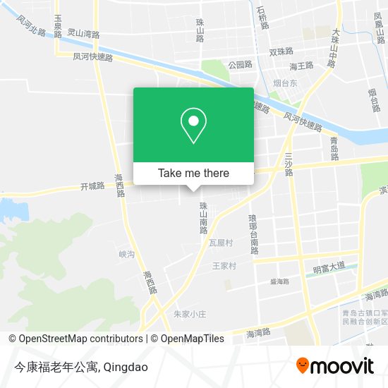 今康福老年公寓 map
