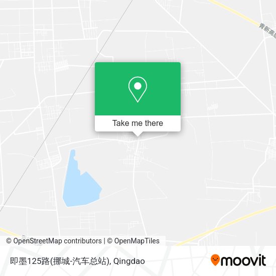 即墨125路(挪城-汽车总站) map
