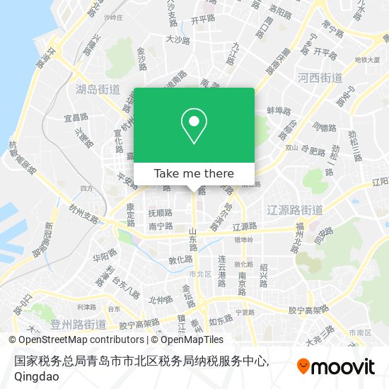 国家税务总局青岛市市北区税务局纳税服务中心 map