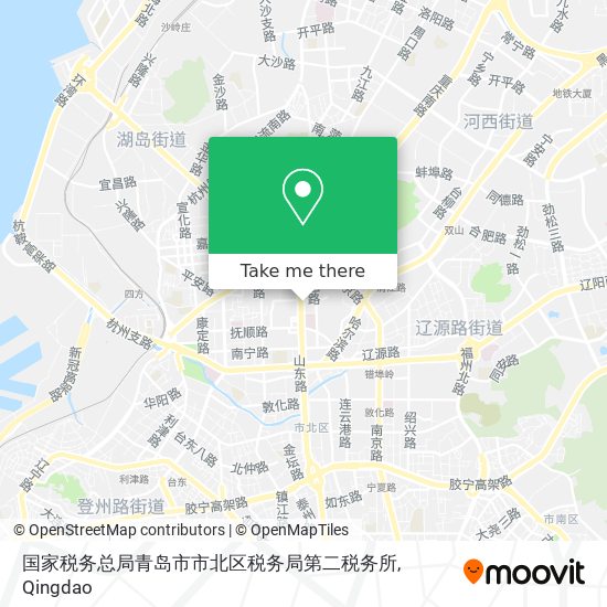 国家税务总局青岛市市北区税务局第二税务所 map