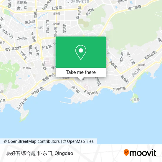 易好客综合超市-东门 map