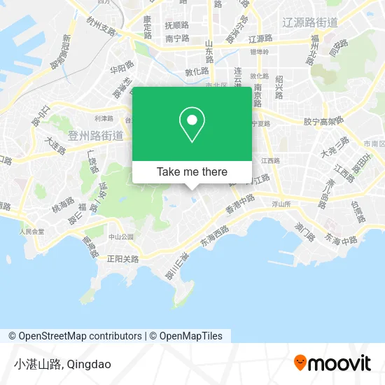 小湛山路 map