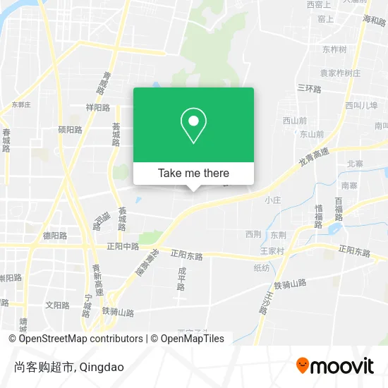 尚客购超市 map