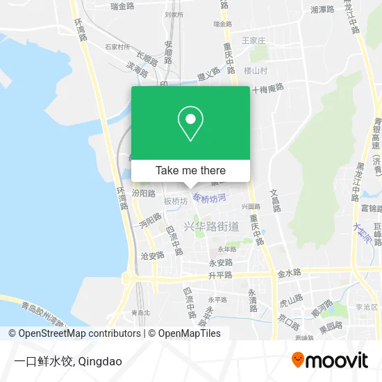 一口鲜水饺 map