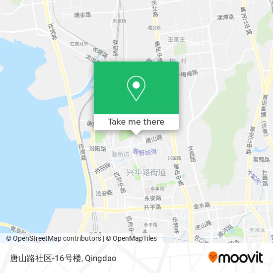 唐山路社区-16号楼 map