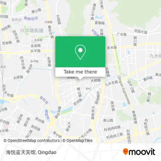 海悦蓝天宾馆 map