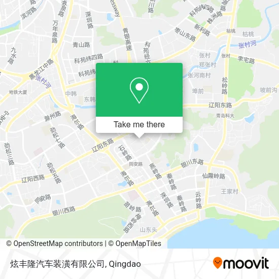 炫丰隆汽车装潢有限公司 map