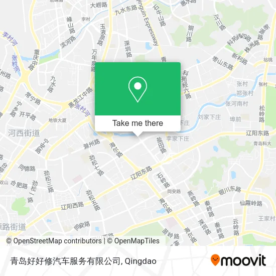 青岛好好修汽车服务有限公司 map