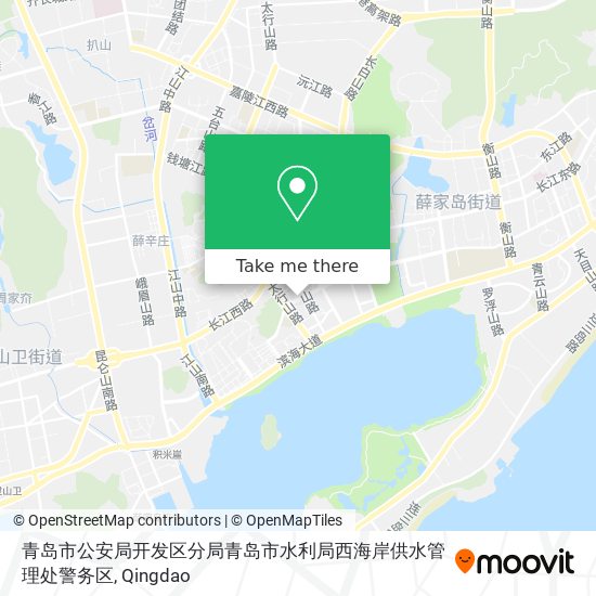 青岛市公安局开发区分局青岛市水利局西海岸供水管理处警务区 map