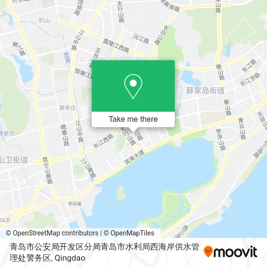 青岛市公安局开发区分局青岛市水利局西海岸供水管理处警务区 map