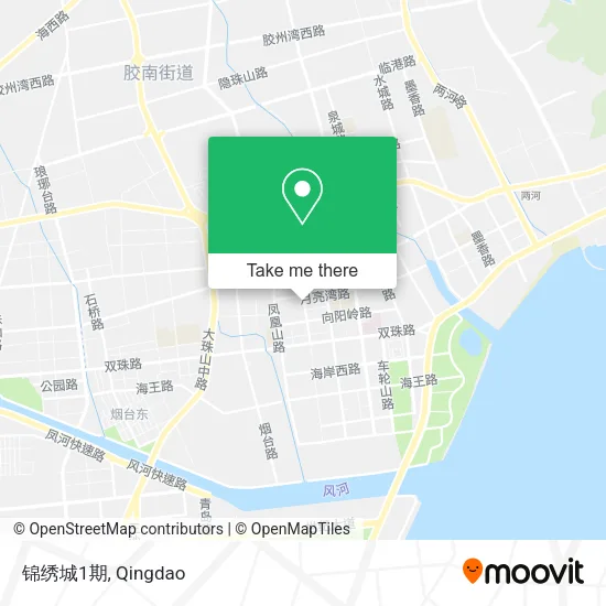 锦绣城1期 map