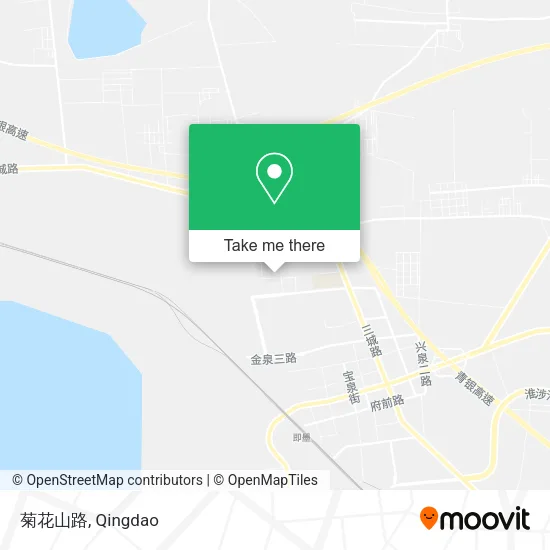 菊花山路 map