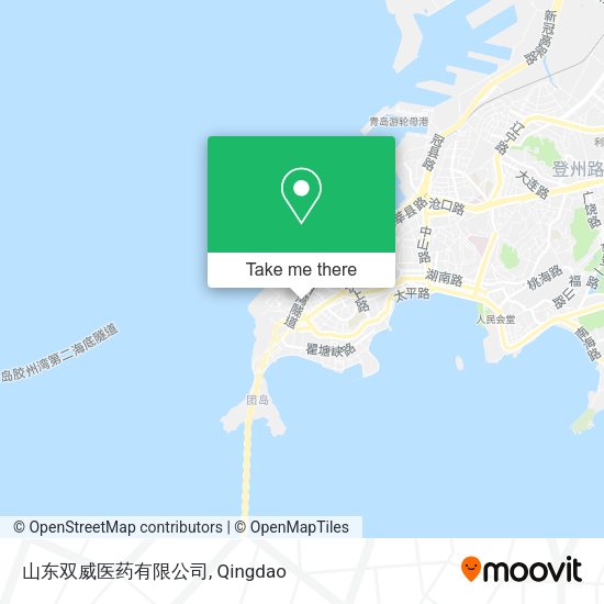 山东双威医药有限公司 map