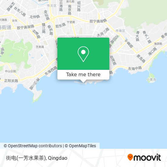 街电(一芳水果茶) map