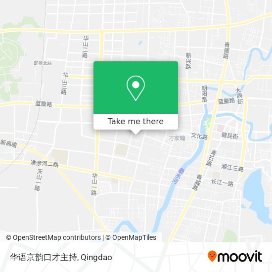 华语京韵口才主持 map