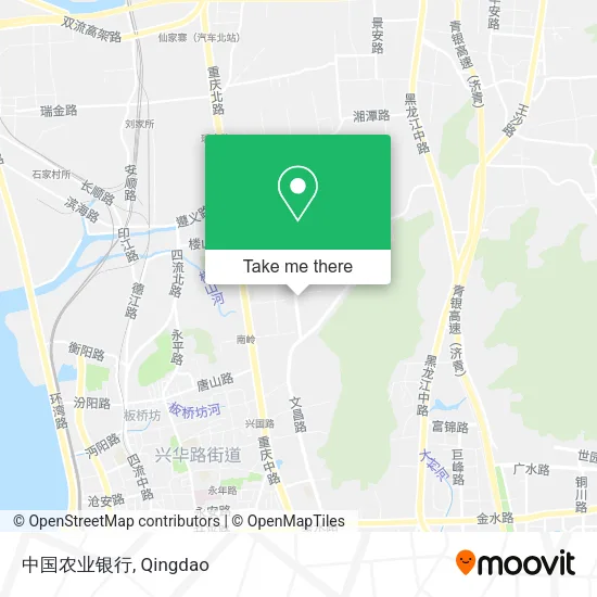 中国农业银行 map