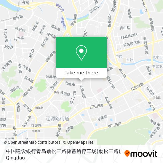 中国建设银行青岛劲松三路储蓄所停车场 map