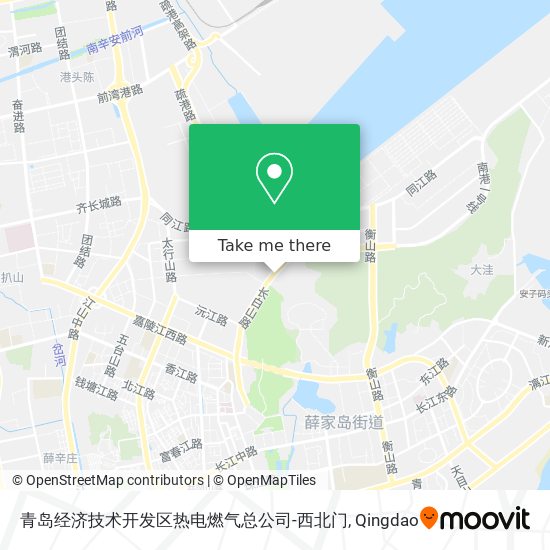 青岛经济技术开发区热电燃气总公司-西北门 map