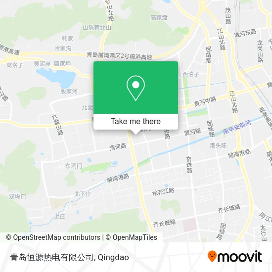 青岛恒源热电有限公司 map