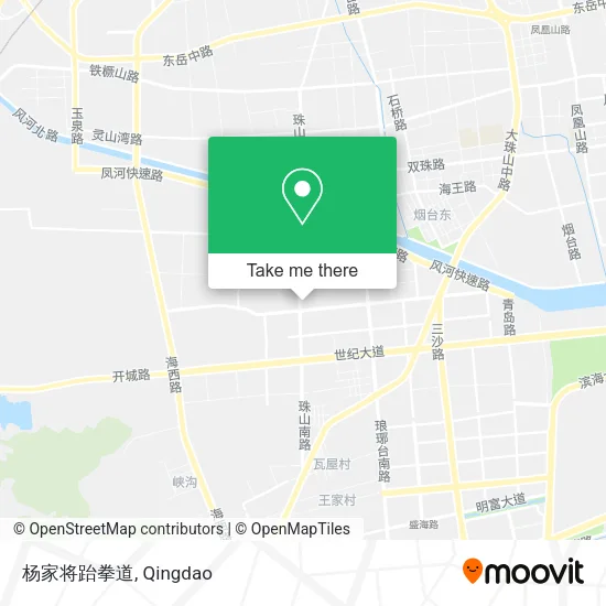 杨家将跆拳道 map