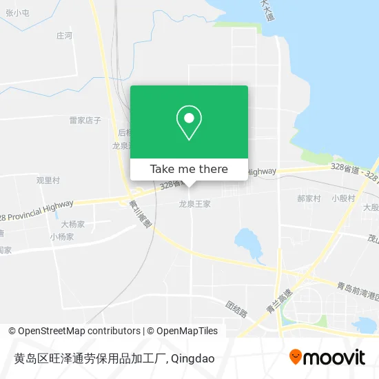 黄岛区旺泽通劳保用品加工厂 map