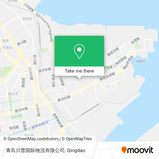 青岛川普国际物流有限公司 map