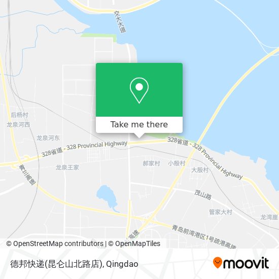 德邦快递(昆仑山北路店) map