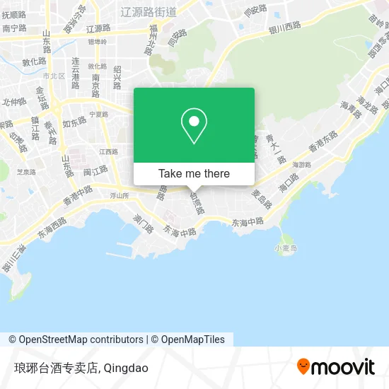琅琊台酒专卖店 map