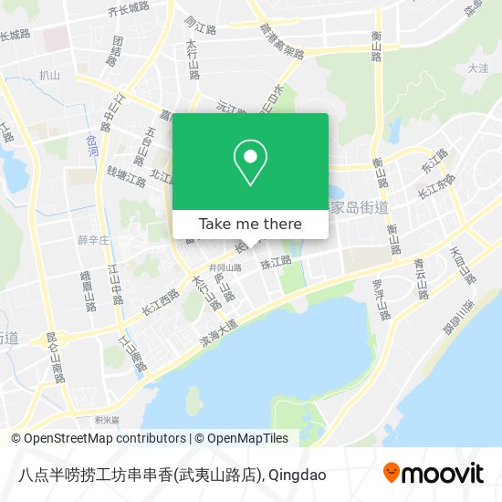 八点半唠捞工坊串串香(武夷山路店) map