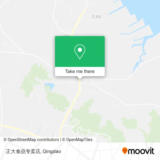 正大食品专卖店 map