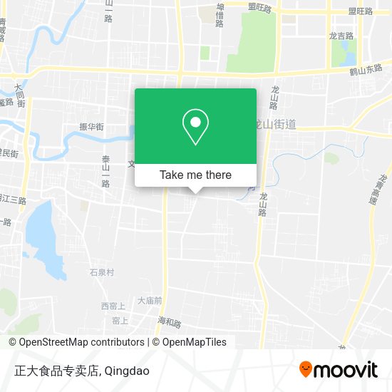 正大食品专卖店 map