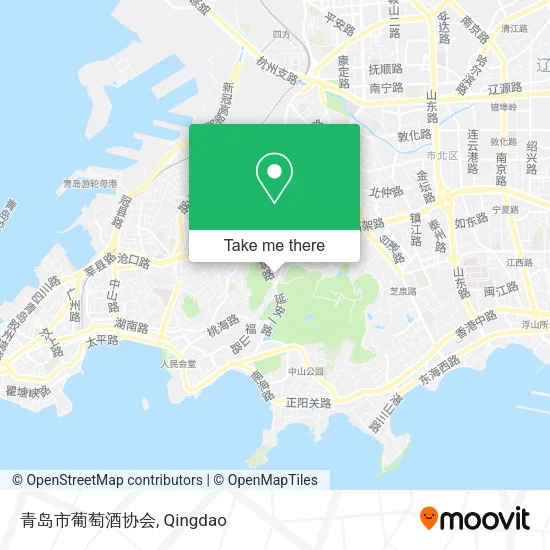 青岛市葡萄酒协会 map
