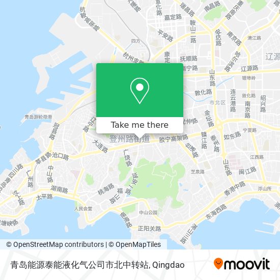 青岛能源泰能液化气公司市北中转站 map