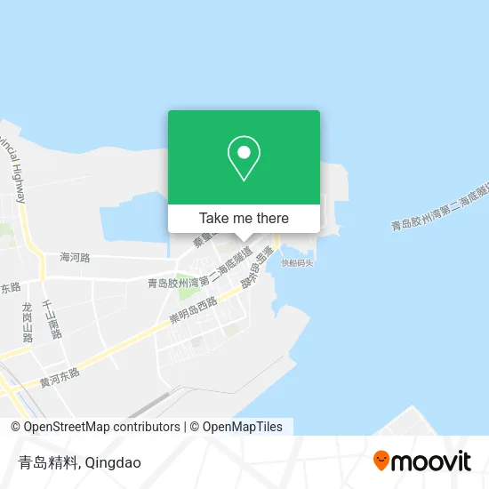 青岛精料 map