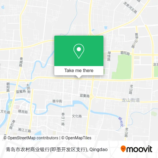 青岛市农村商业银行(即墨开发区支行) map
