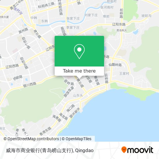 威海市商业银行(青岛崂山支行) map