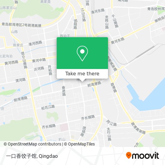 一口香饺子馆 map