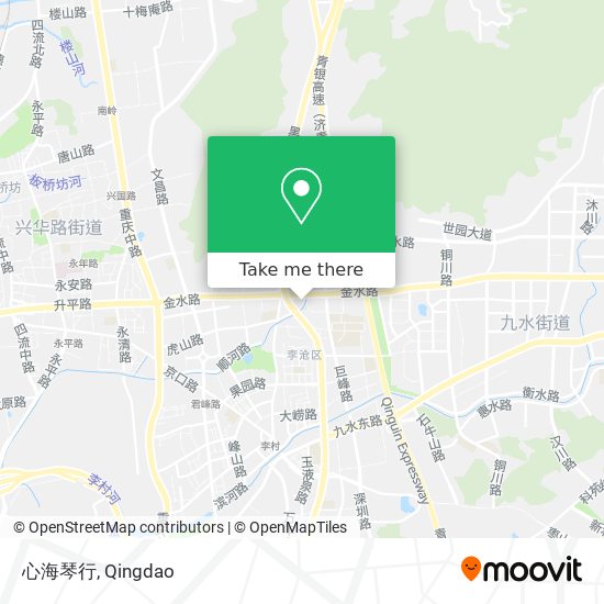 心海琴行 map