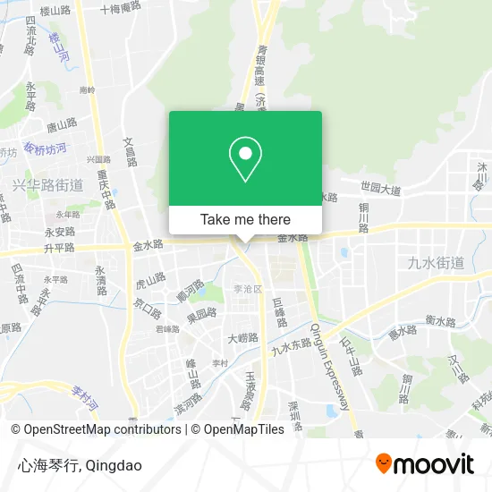 心海琴行 map