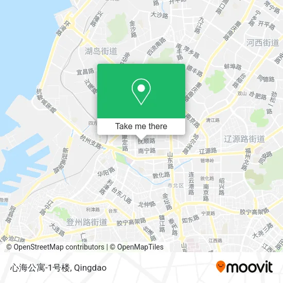 心海公寓-1号楼 map