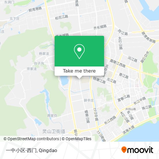一中小区-西门 map