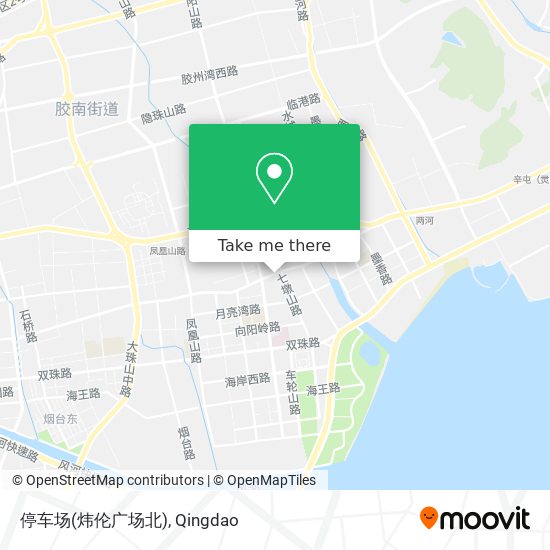 停车场(炜伦广场北) map