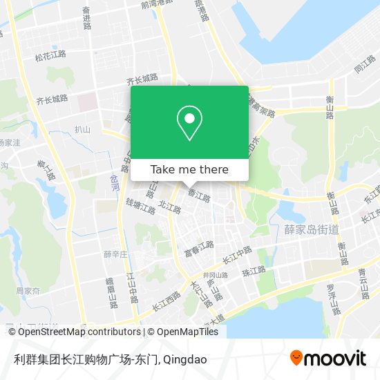 利群集团长江购物广场-东门 map