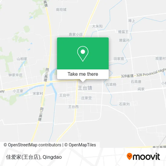 佳爱家(王台店) map