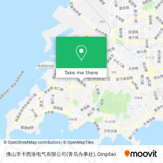 佛山市卡西洛电气有限公司(青岛办事处) map