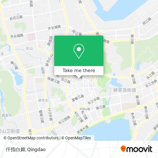 仟指白媚 map