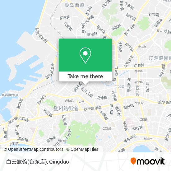白云旅馆(台东店) map