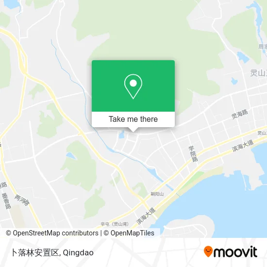 卜落林安置区 map