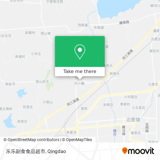 乐乐副食食品超市 map