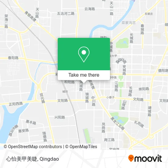 心怡美甲美睫 map